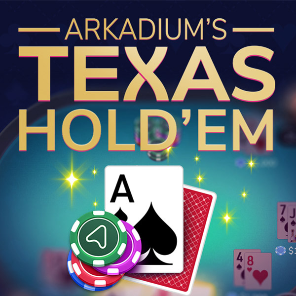 texas hold em poker square promo asset art