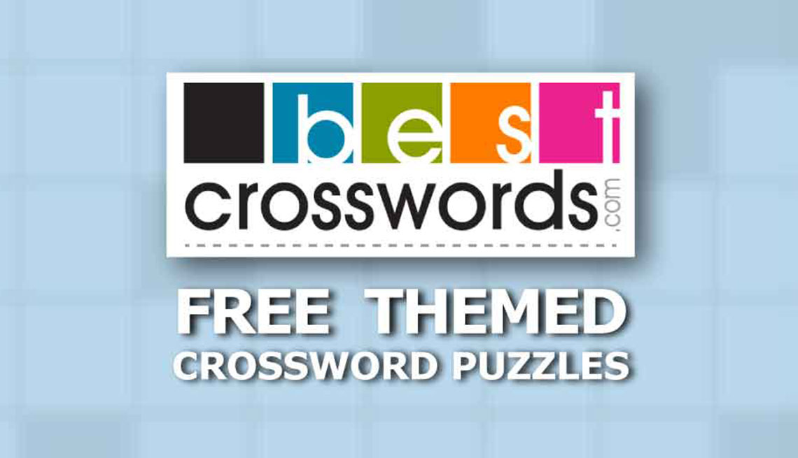 themed crossword promo game art