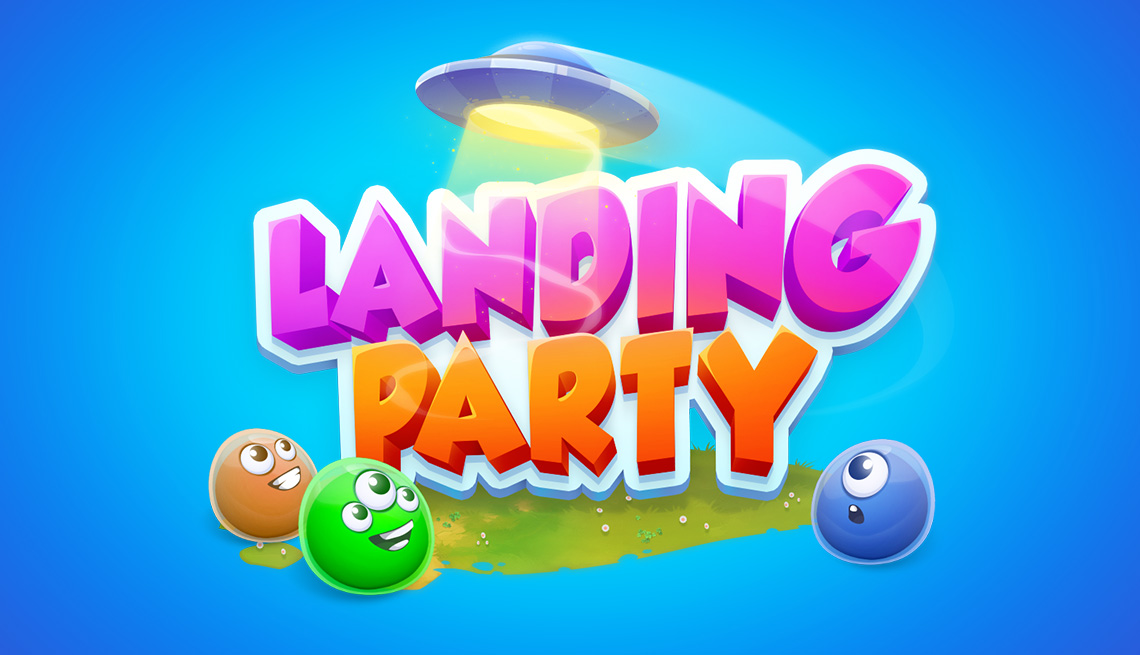 landing party promo game art
