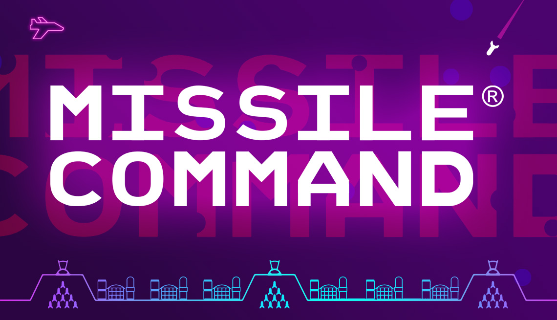 missile command promo game art