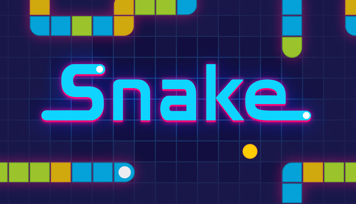 snake promo game art