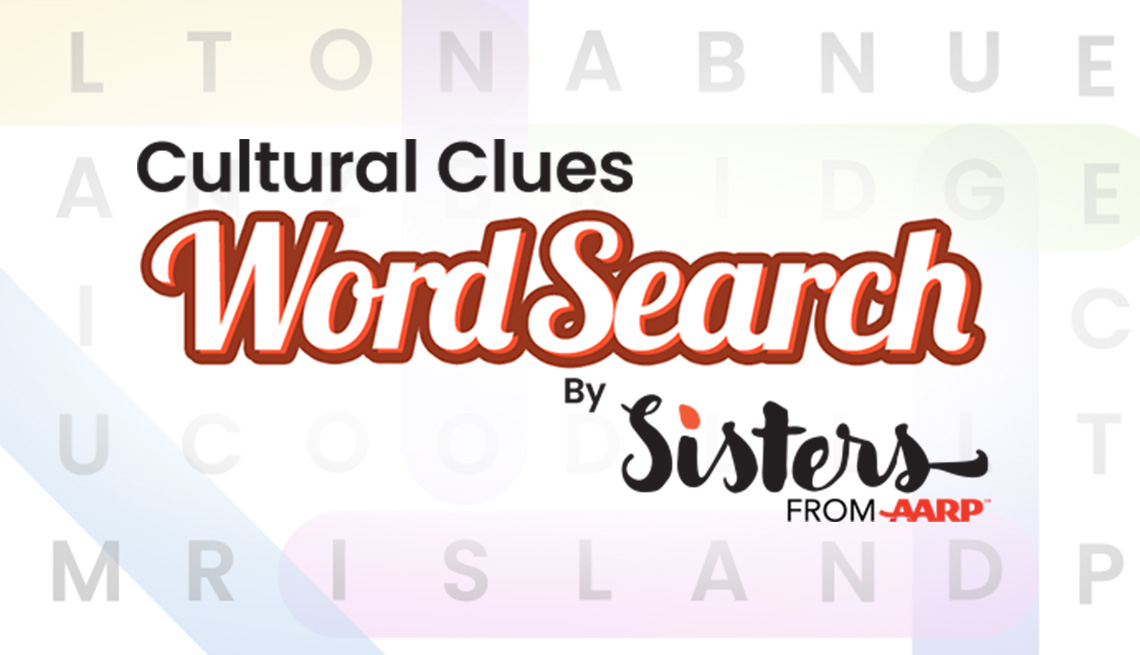 word search by sisters from aarp promo game art