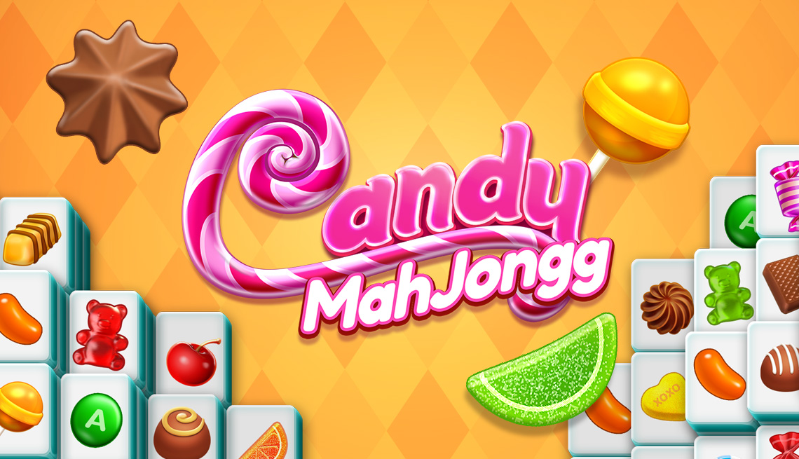 mahjongg candy promo game art
