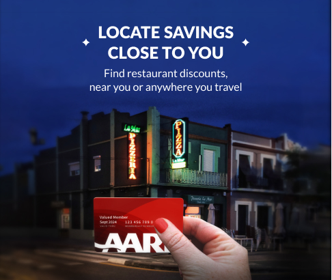 locate savings close to you find restaurants discounts near you and anywhere you travel