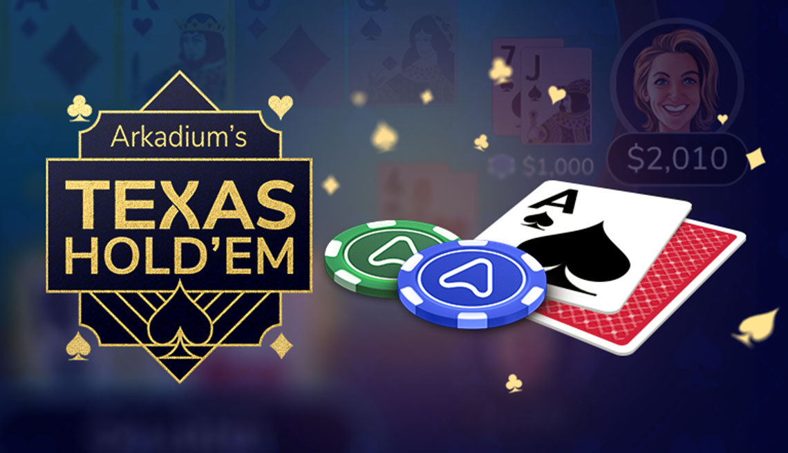 texas hold em poker promo game art
