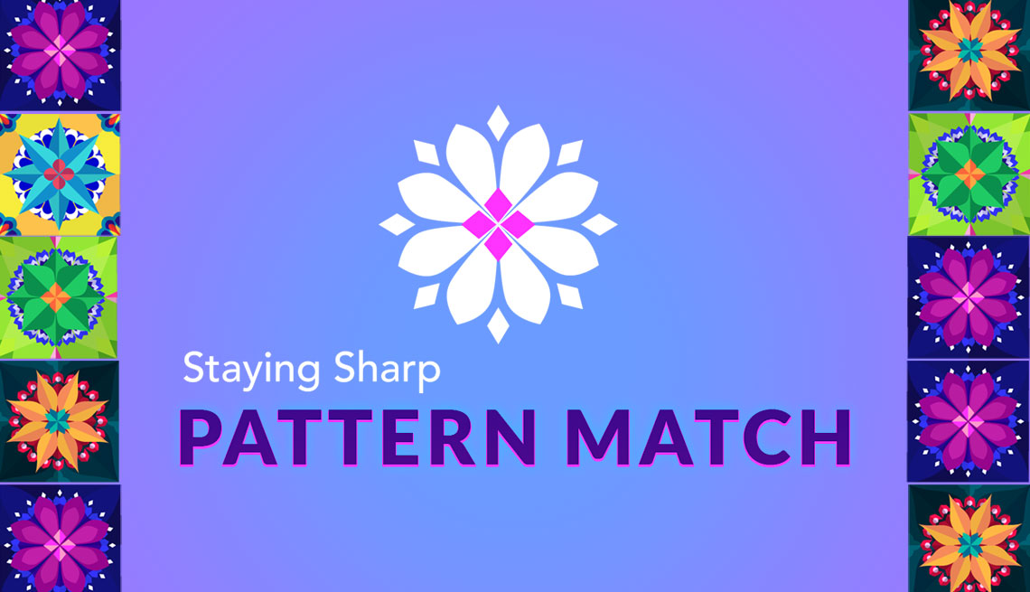 staying sharp pattern match promo game art