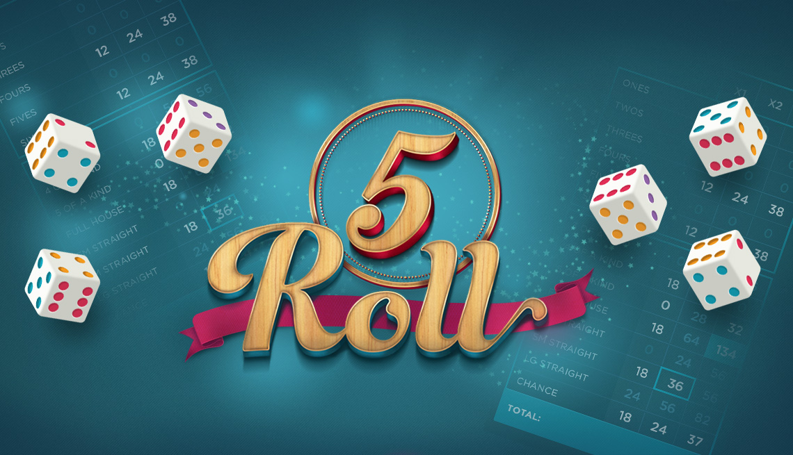 5 roll promo game art