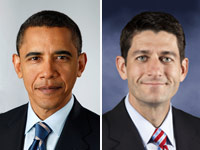 Barack Obama Paul Ryan