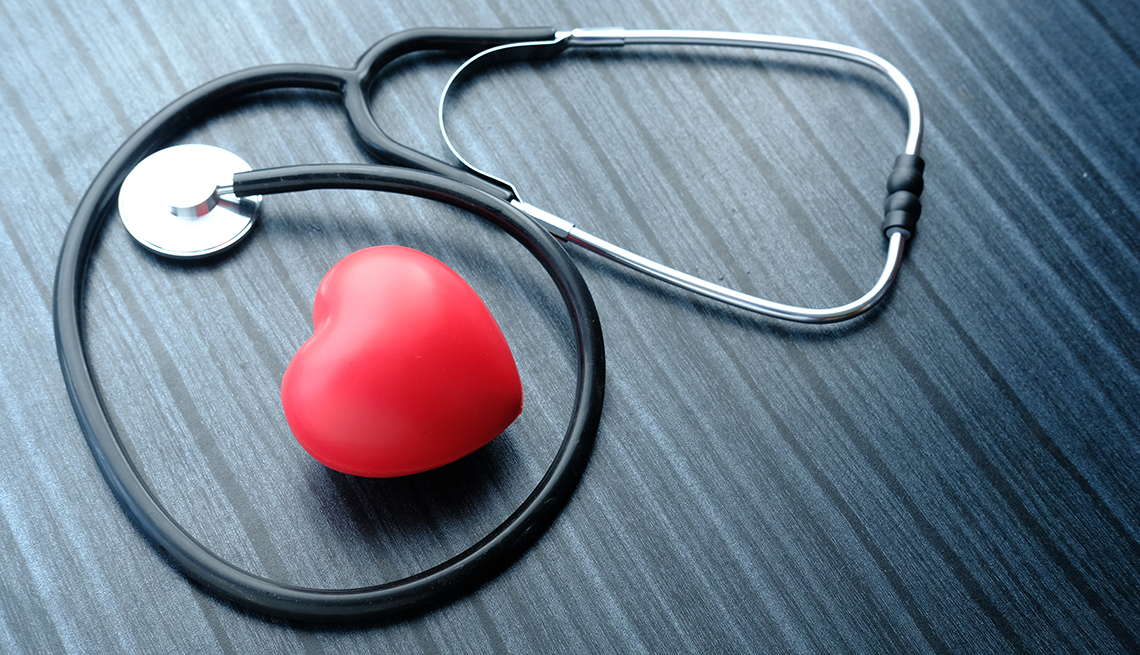 a stethoscope and a heart