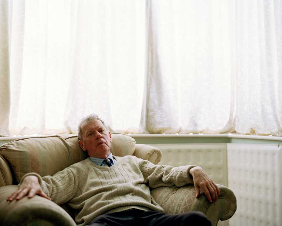 man sitting in a chair