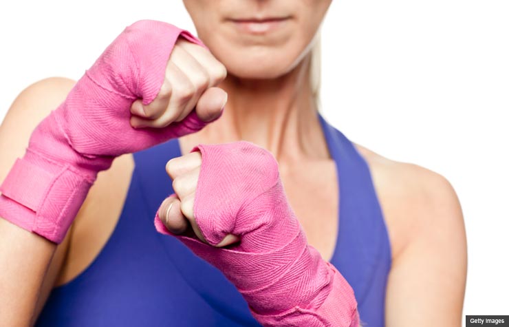 Fighting for Breast Cancer Awareness (Getty Images) Fighting for Breast Cancer Awareness (Getty Images)
