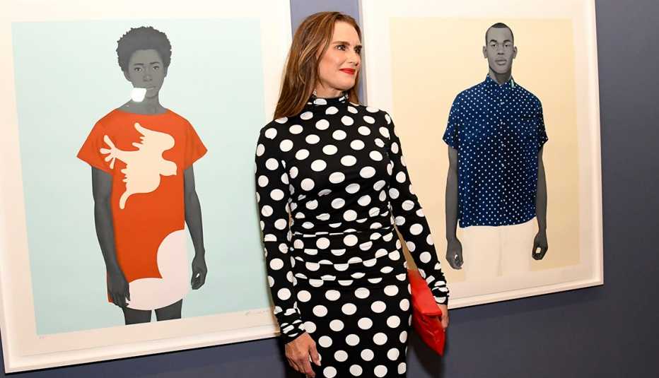 Brooke Shields attends the 2023 Tribeca Ball