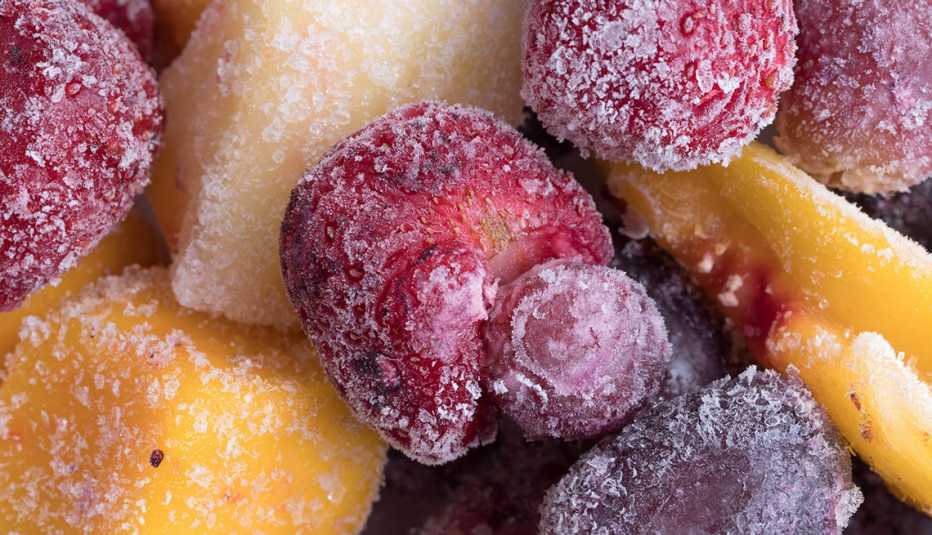 a cocktail of frozen fruit including strawberries, pineapple, blueberries and mango chunks which may be contaminated with listeria and hepatitis A