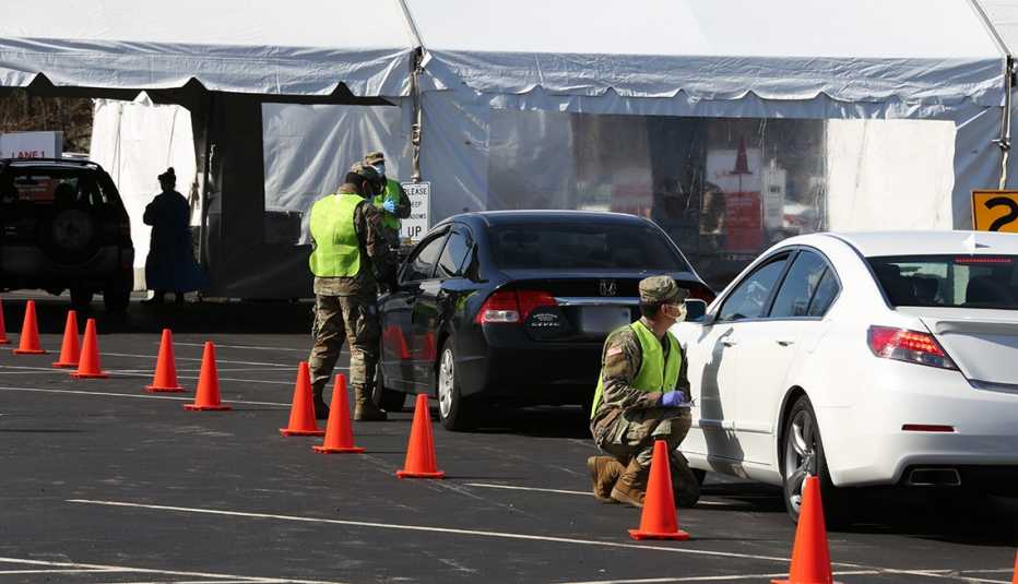 CVS Rapid Testing Site for Coronavirus in Rhode Island