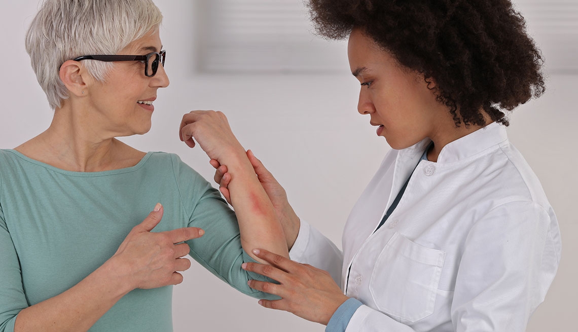 dermatological exam