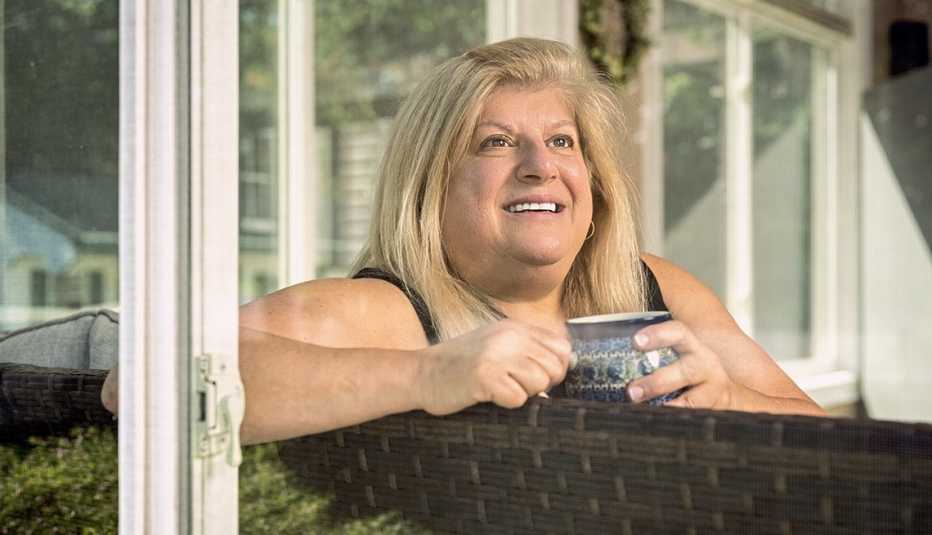 An AMD drug improved Melinda Roth’s vision. 