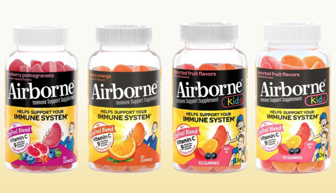 Airborne Immune Gummies Recalled Due to Exploding Caps