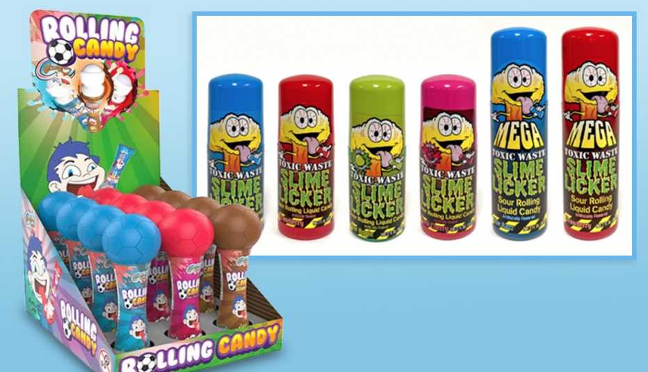 liquid rolling candies recalled
