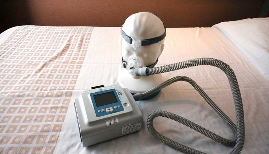 A Philips Respironics CPAP machine