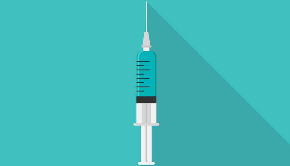 illustration of a syringe illustration of a syringe