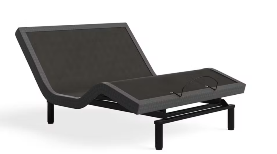 The Saatva Adjustable Base Plus on display