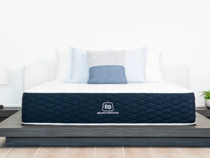 Brooklyn Bedding Signature Hybrid mattress on display