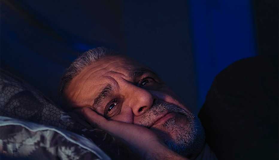 Man in bed
