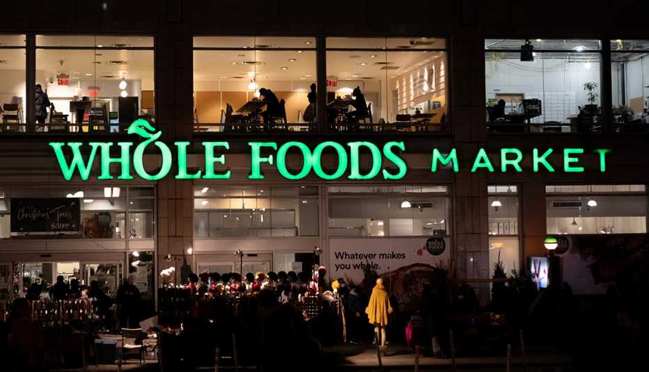 Exterior of whole foods in New York City.