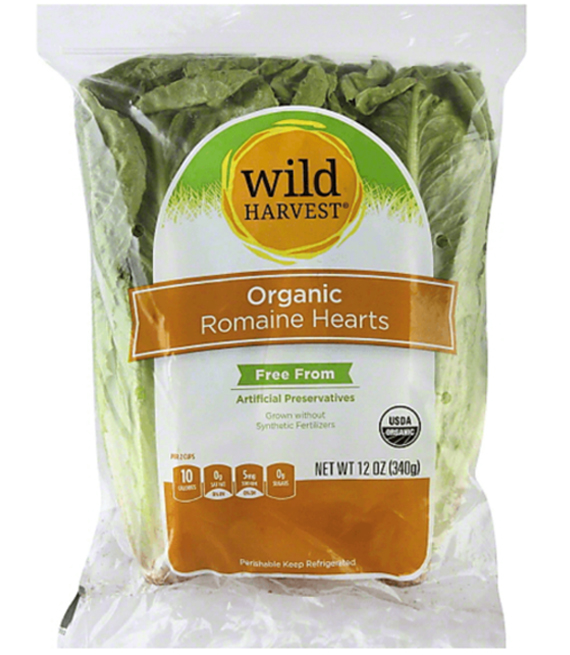 package of wild harvest organic romaine hearts that is being recalled package of wild harvest organic romaine hearts that is being recalled
