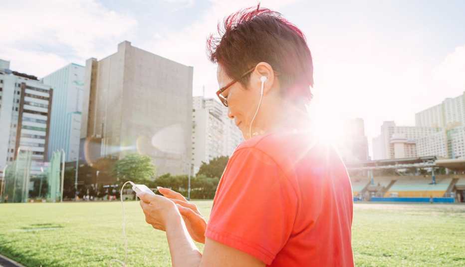 Woman Listening to Music, Coach Potato Syndrome, Healthy Living