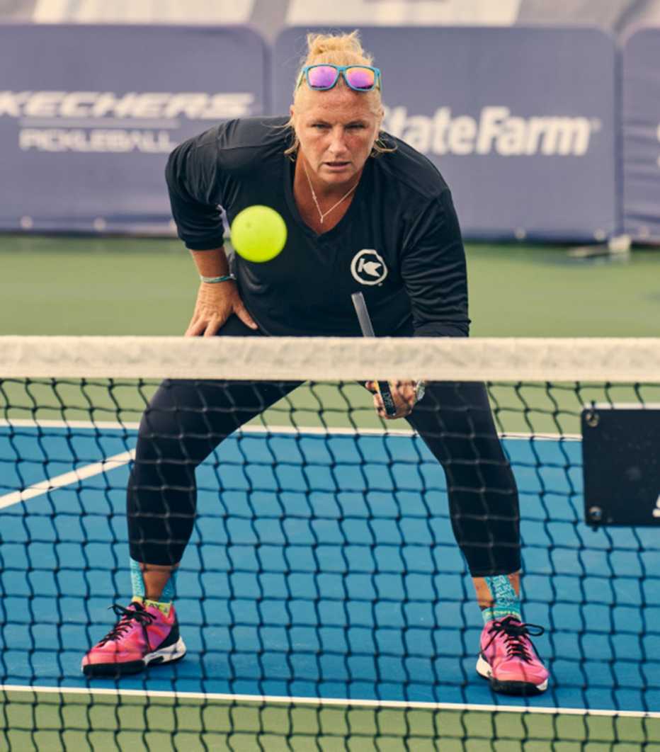 lee whitwell playing pickleball lee whitwell playing pickleball