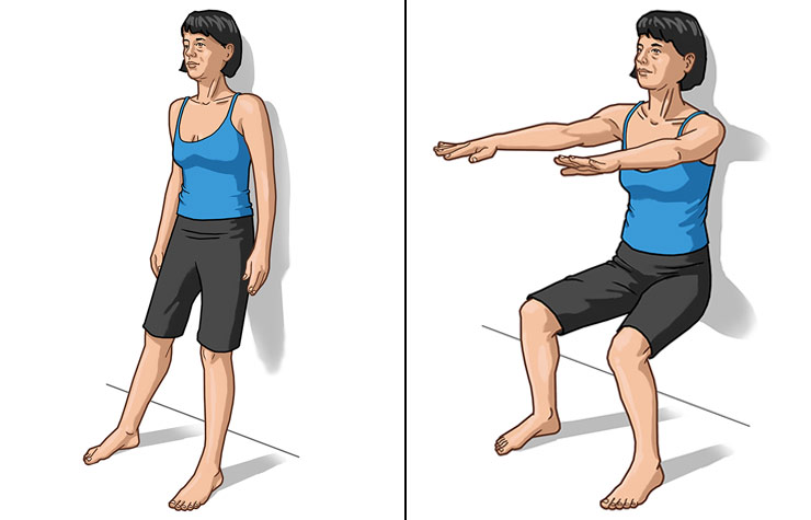 Yoga Chair Pose Yoga Chair Pose