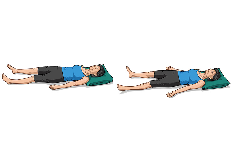 Yoga Corpse Pose