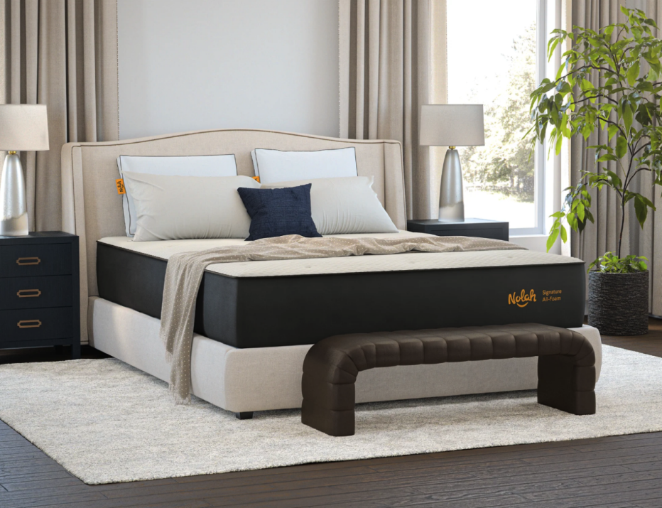 A Nolah mattress in a bright room