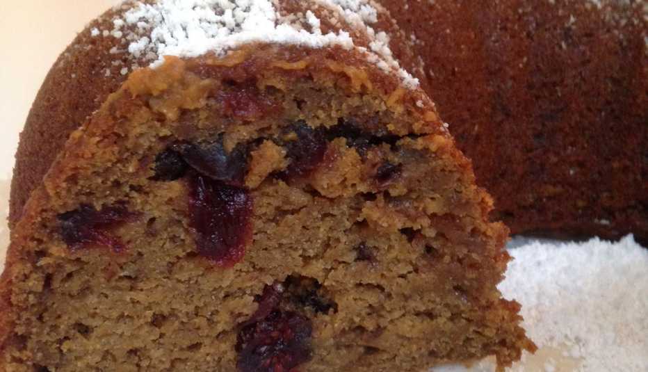 Pumpkin cranberry desert, Thanksgiving Recipes and Not a Pinch of Guilt