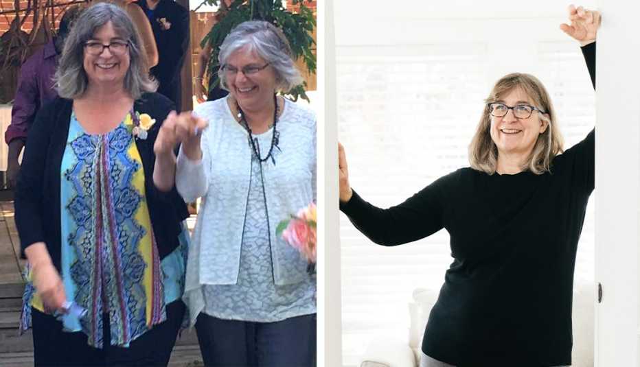 beth daniels two photos before and after her whole body reset experience