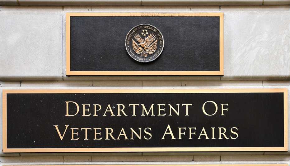 department of veterans affairs sign