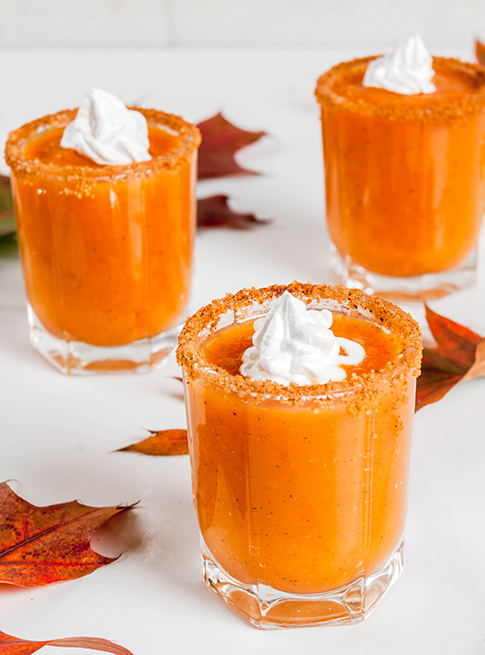Pumpkin Pie Vodka Shots 