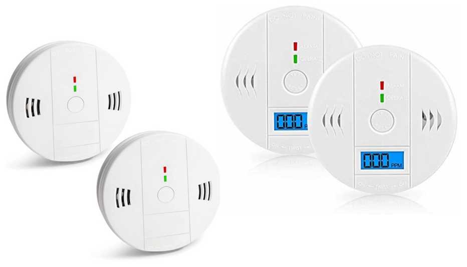GLBSUNION and CUZMAK Digital Display Carbon Monoxide Detectors GLBSUNION and CUZMAK Digital Display Carbon Monoxide Detectors