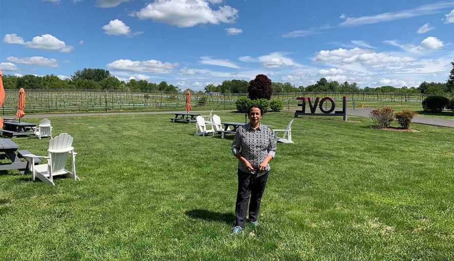Narmada Winery lawn
