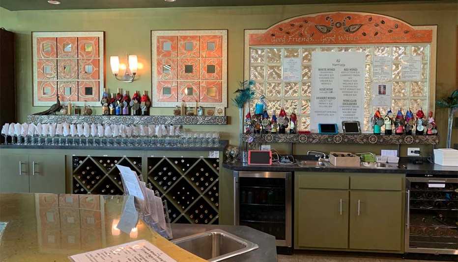 Narmada Winery interior