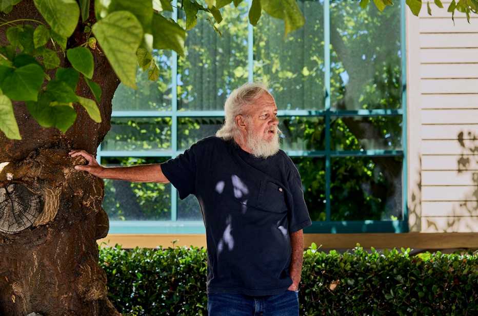 Greg Spraul, 72, veteran and client of Brilliant Corners, a supportive housing non-profit, poses for a portrait near the Brilliant Corners office