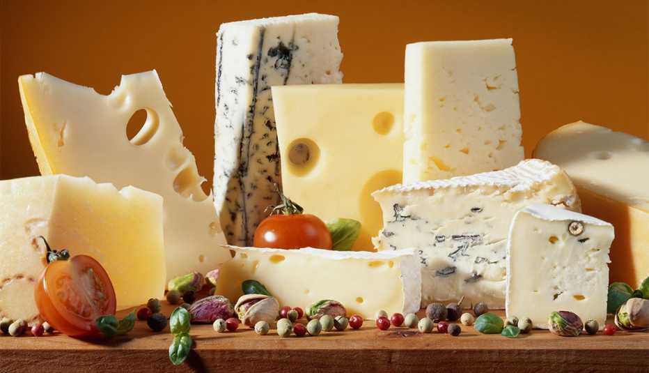 assorted cheese