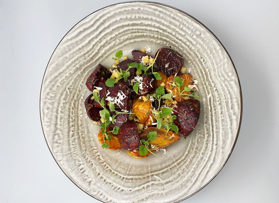 Roasted beets and veggies 