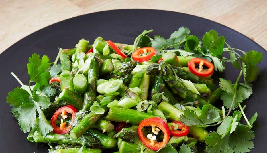 Asparagus stir-fry