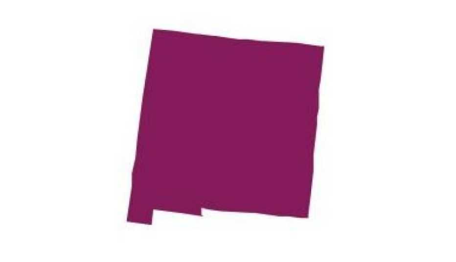 Image of the state of New Mexico