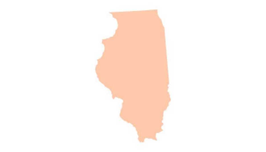 Image of the state of Illinois 