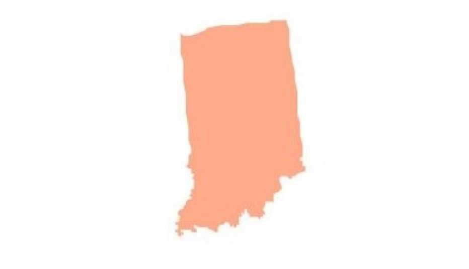 Image of the state of Indiana