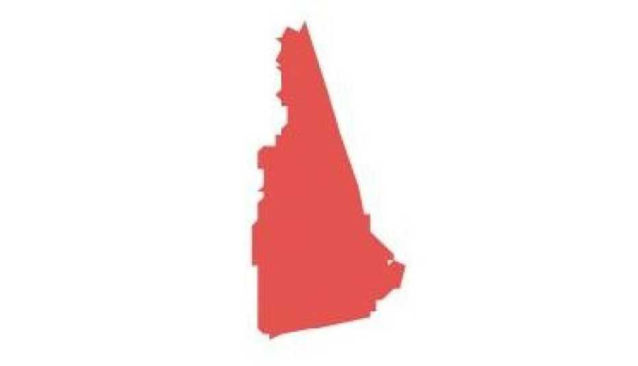 Image of the state of New Hampshire