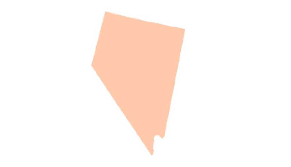 Image of the state of Nevada